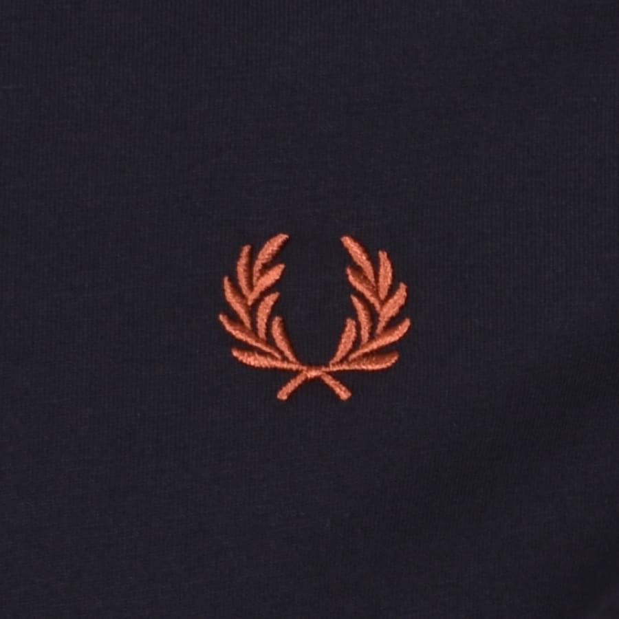 Alternative Image for ProductFred Perry Ringer T Shirt Navy3